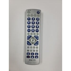 Genuine Philips Universal TV VCR DVD Remote Control CL034 Authentic OEM B1R2